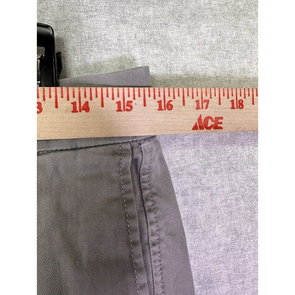 J Crew Chino Shorts Womens Size 8 Gray 6” Inseam Stretch Casual Twill EUC - Picture 4 of 8